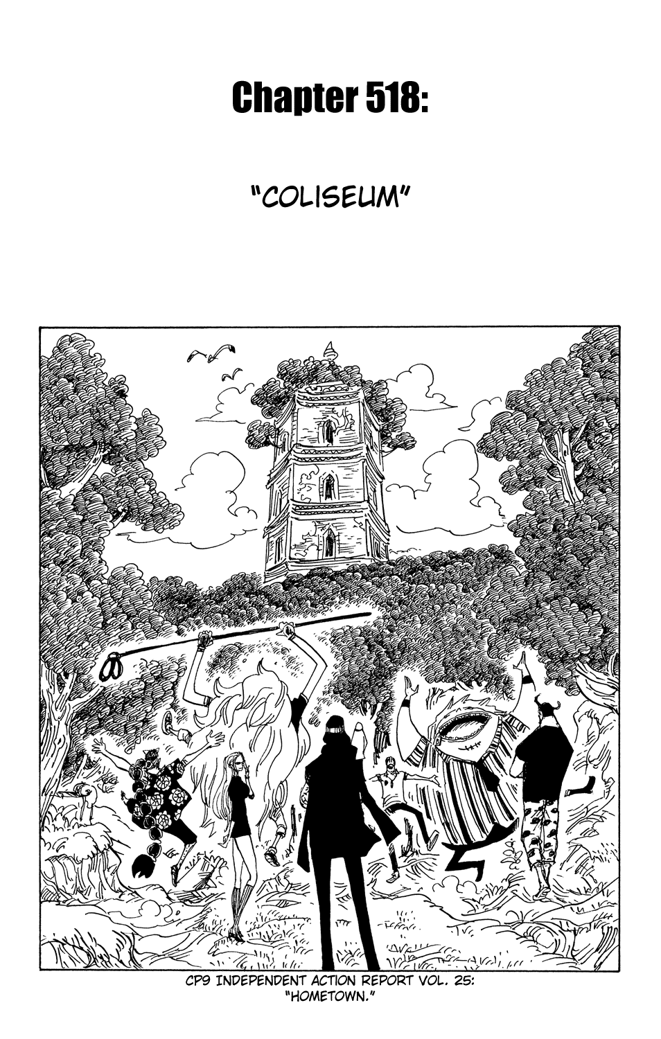 One Piece, Chapter 518 image 01